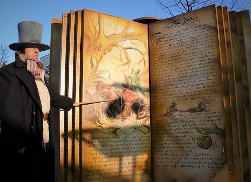 Riesen Märchenbuch , Märchen Dekoration , Riesen Gästebuch, Weihnachts Dekoration