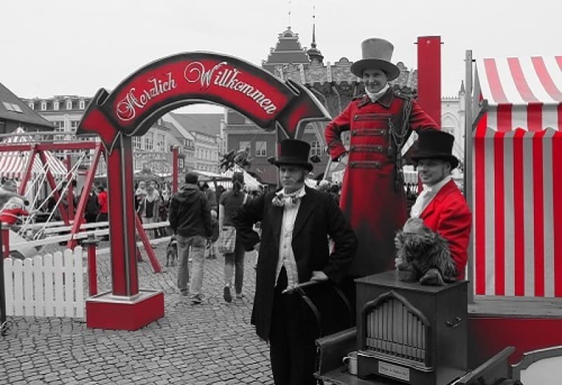 Marktleben 1900 , Jahrmarkt , Animationen – 3