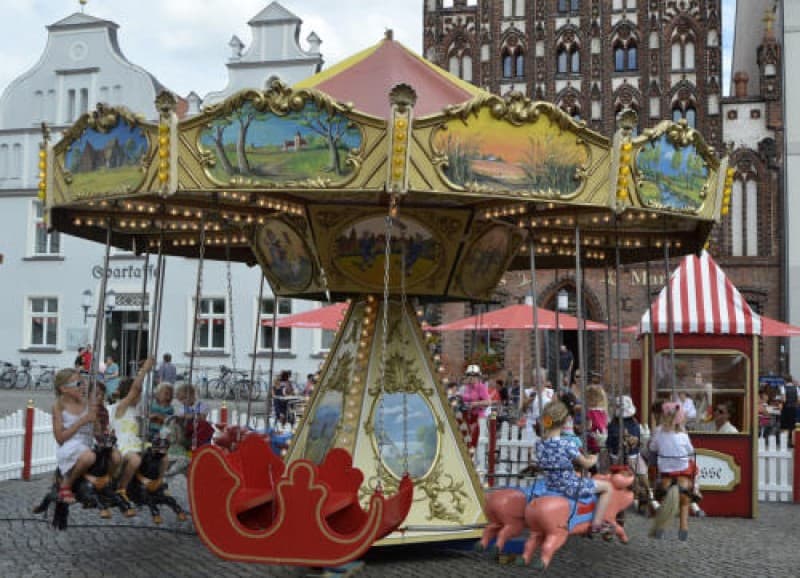 Marktleben 1900 , Jahrmarkt , Animationen – 4