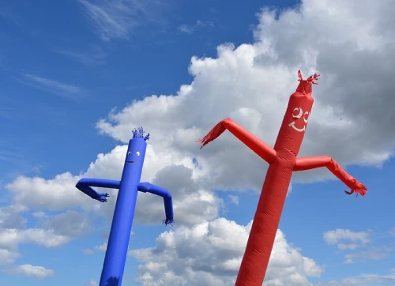 Skydancer , Luftwerbung ,eye catcher, Lufttänzer