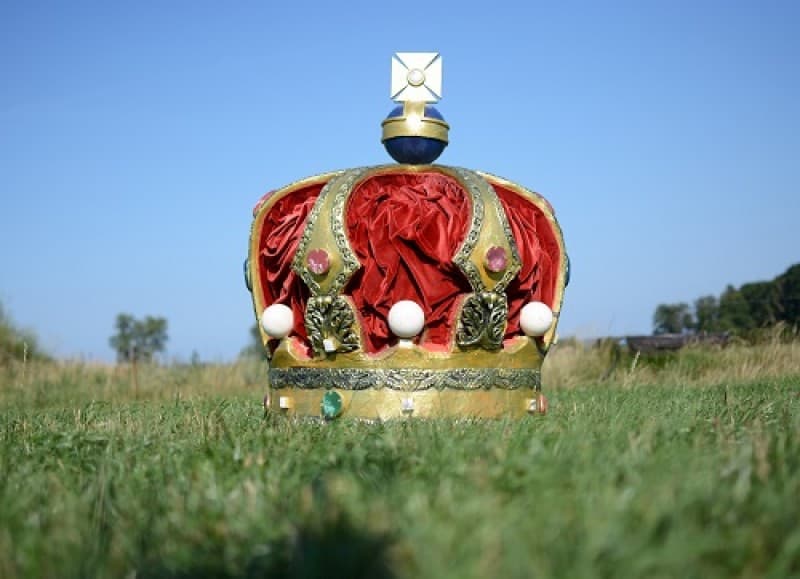 Königskrone, Krone XXL, Märchen Krone, Märchen Dekoration