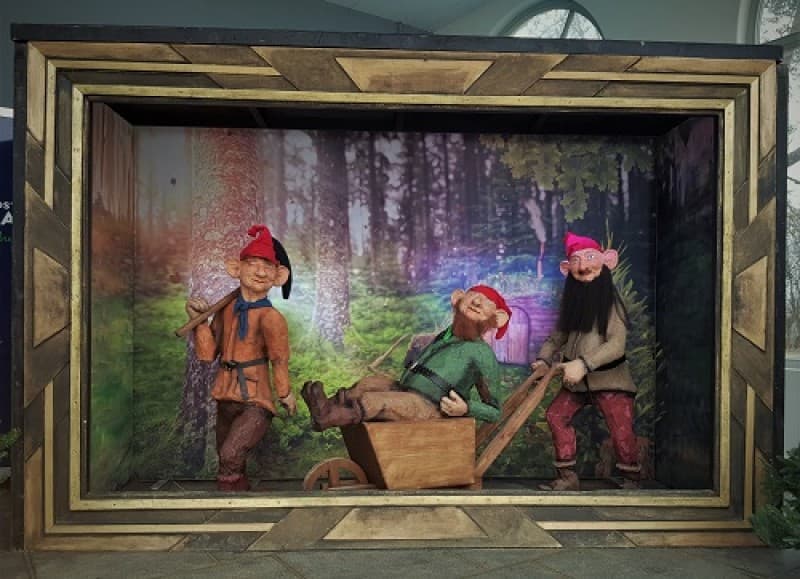 Märchen Diorama Zwerge - Wichtel, Märchen Dekoration – 2