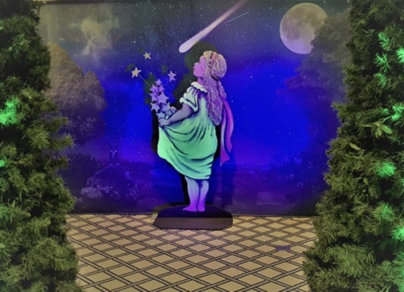 Märchen Kulisse Sterntaler, Märchen Dekoration – 2
