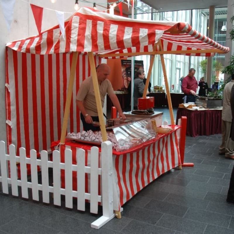 Markststand / Marktbude im nostalgischen Stil – 2