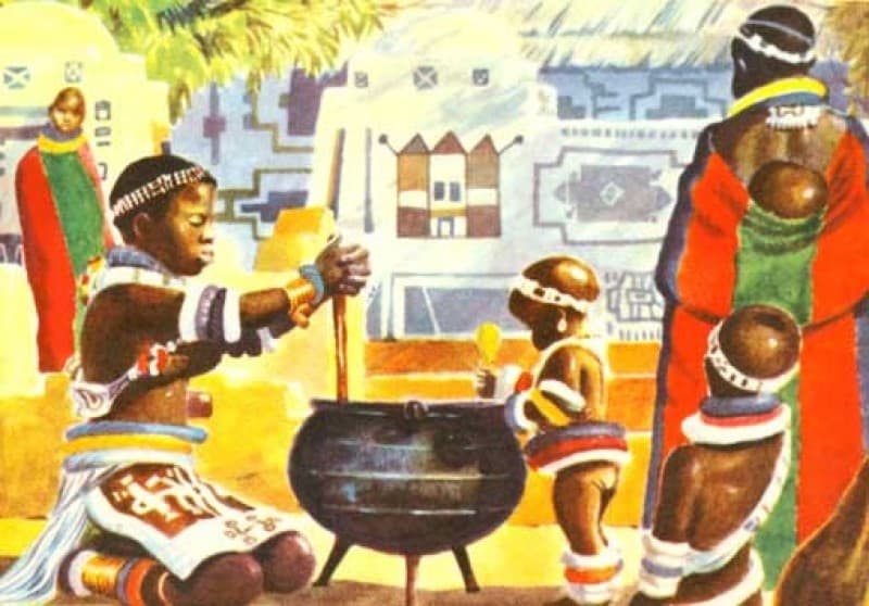 Afrika Kulisse/Kulissen - www.ideko.de – 2
