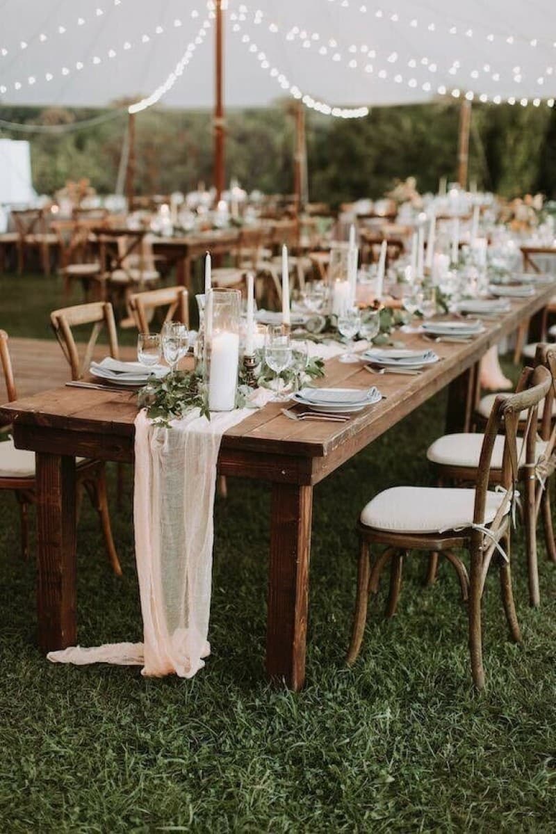 Holz Tische Vintage oder Boho Hochzeiten Mieten, Holztische Mieten – 2