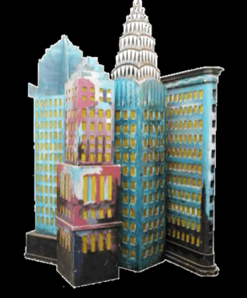 Wolkenkratzer - Hochhaus - New York, Manhatten