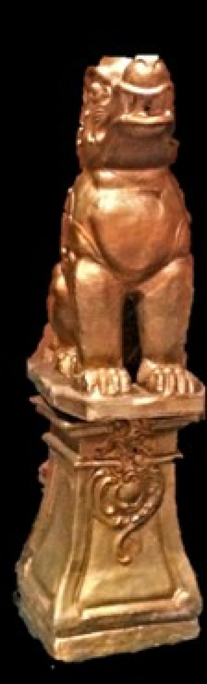 Tempelwächter - Löwe Figur – 2