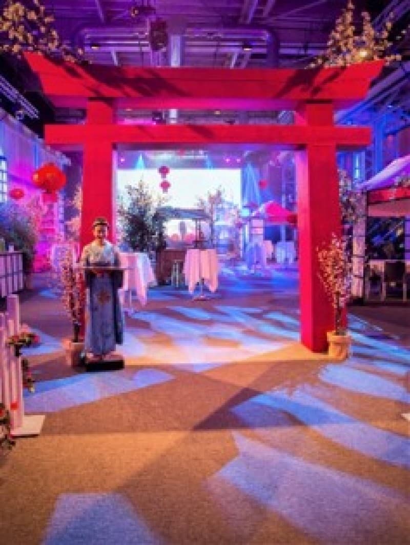 Asiatischer Torbogen - Torii