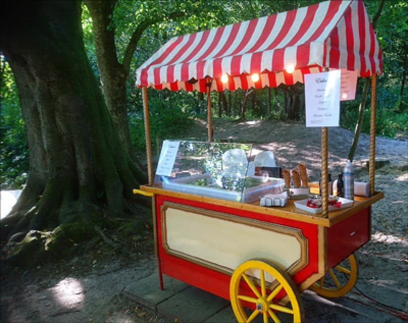 Nostalgischer Eiswagen Deluxe