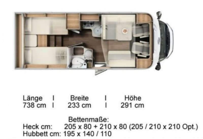 Neu in 2026 Carado T447 das ideale Reisemobil zu zweit oder für die Fam. Alle Km frei – 3