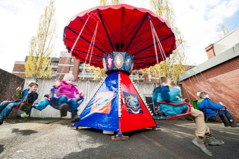 Kinderkarussell, Karussell, Kettenkarussell, Kettenflieger, Fahrgeschäft mieten – 5
