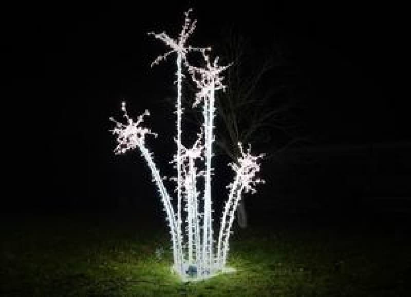 Feuerwerk Licht Dekoration3,8m - Licht Illumination - Licht Skulptur Weihnachts, Silvesterdekoration
