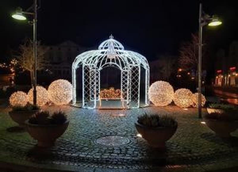 Licht Pavillon - Ilumination - Hochzeits Pagode Hochzeitspavillon Hochzeitsdekoration – 2