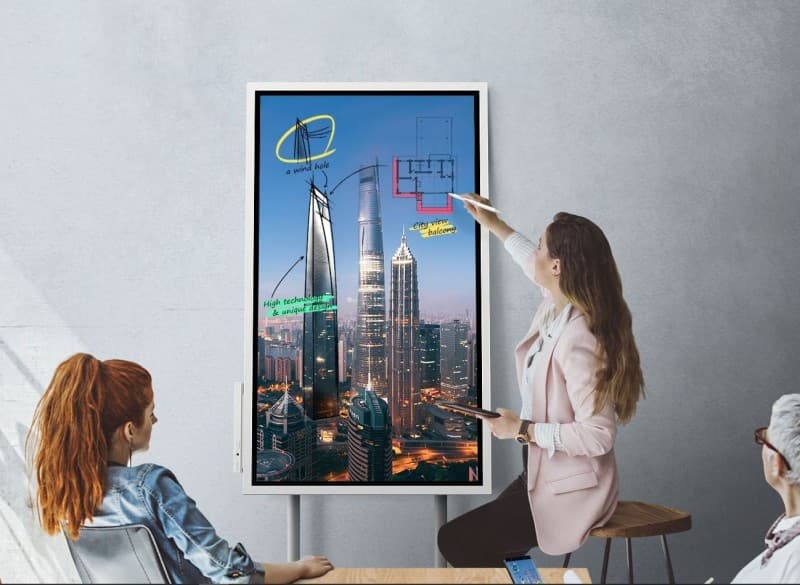 Samsung 55 Flip - Flipchart mit Touchmonitor – 5