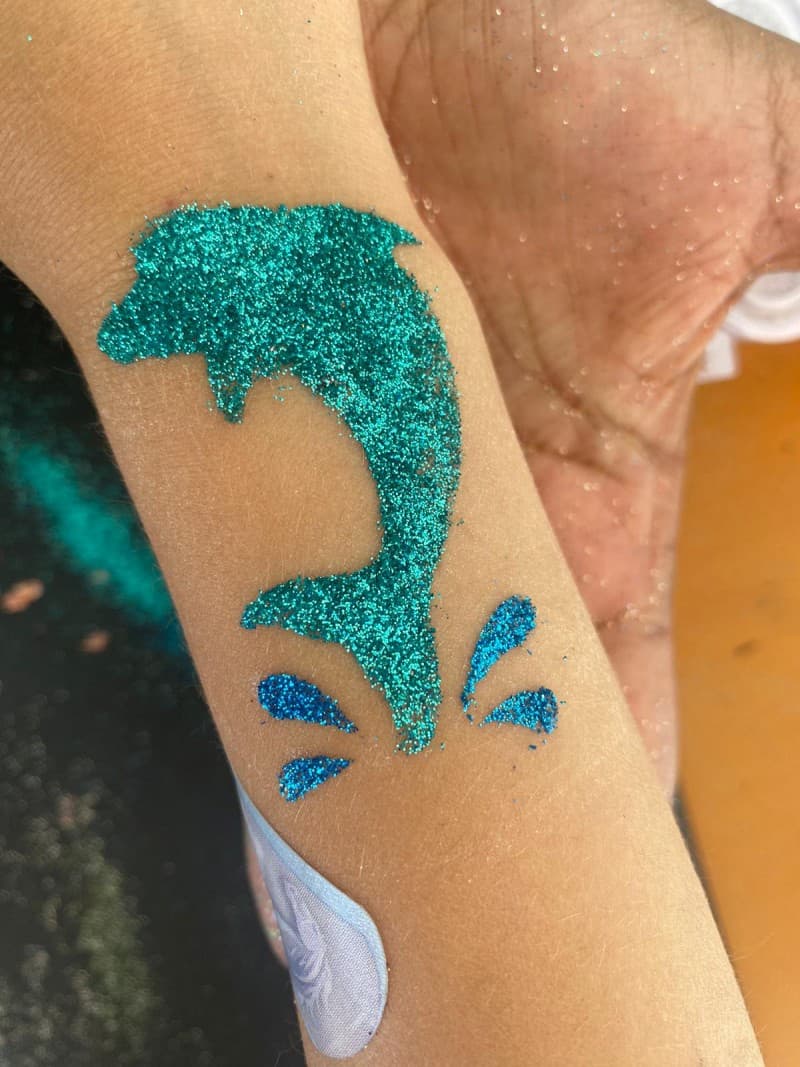 Glitzertattoos | Glitzer Tattoos | Color Tattoos | Station für Firmen- und Privatveranstaltungen – 2