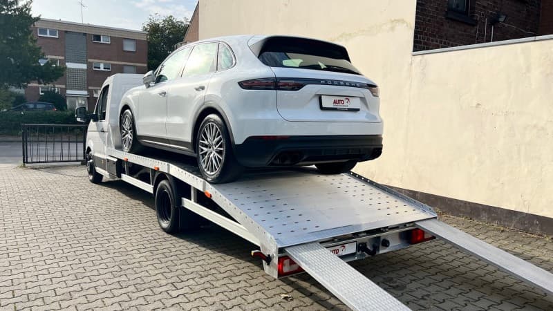 Autotransporter Abschleppwagen 5 Tonnen mit 2,5t Zuladung mieten! – 2