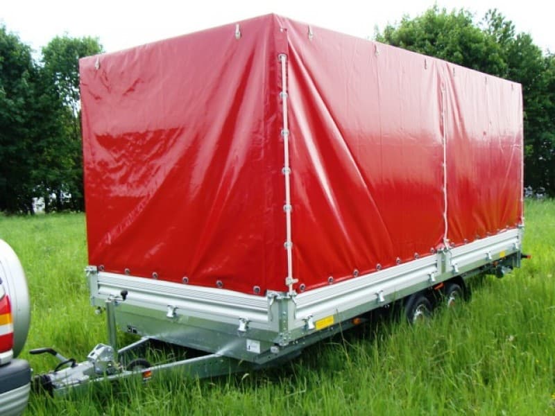 Plananhänger Hochlader 3500 kg gebremst doppelachser / – 100 km/h 5110 x 2130 x 2050 = 22.31 m³