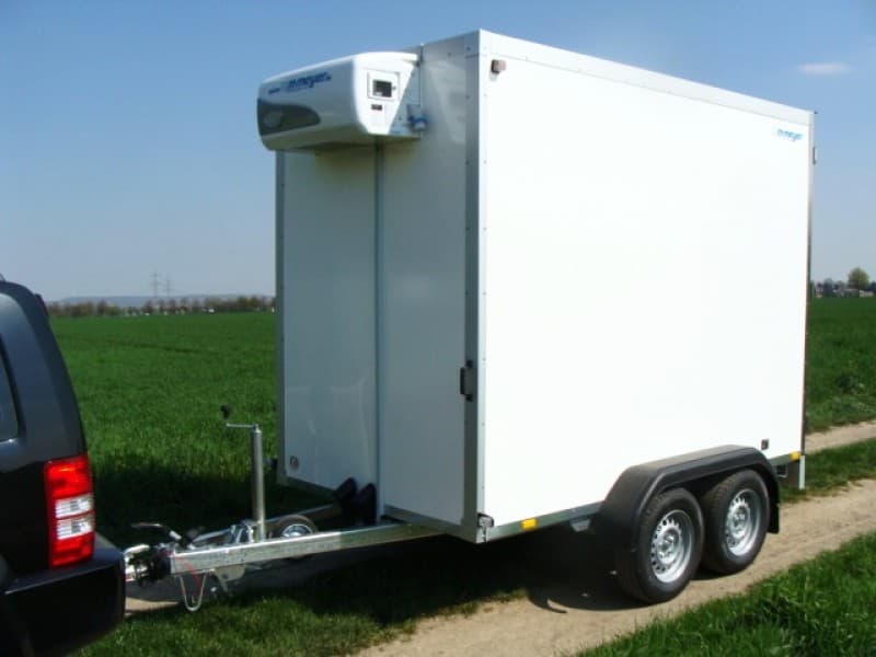 Tiefkühlanhänger TK bis - 20°C Kühlung 2700 kg doppelachser gebremst 2948 x 1546 x 2050 mm 100 km/h