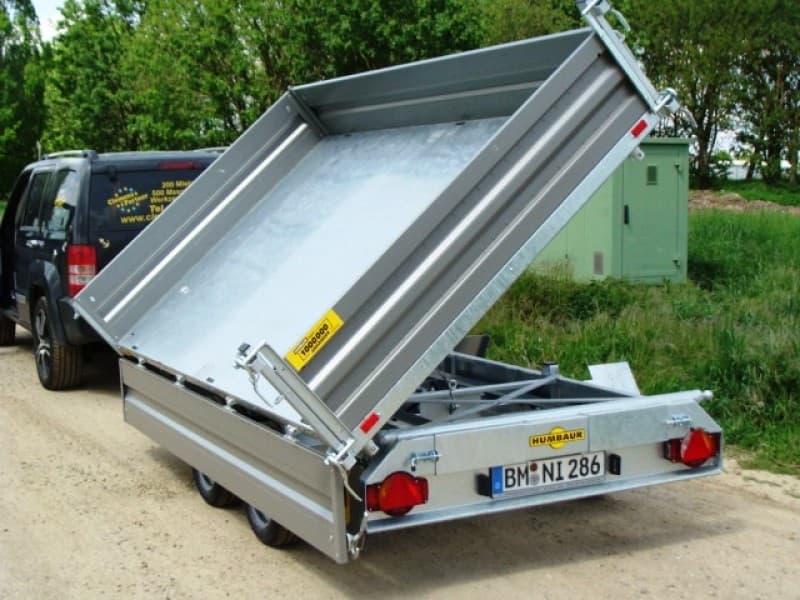 Dreiseitenkipper Kipper Hochlader 3500 kg gebremst E-Pumpe 100 km/h 3140 x 1750 x 350 = 1,92 m³ – 2