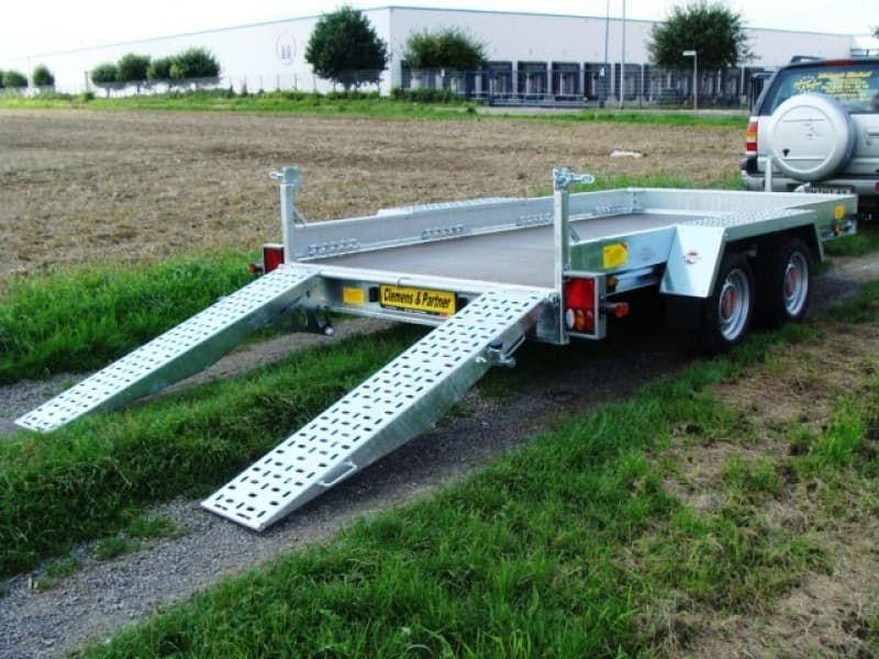Baggertransporter Maschinentransporter 3.500 kg gebremst 3600 x 1800 x 200 Nutzlast ca. 2.650 kg – 4