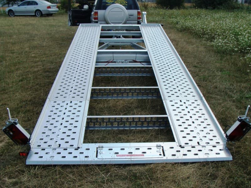 PKW Transportanhänger Autotransporter kippbar 3000 kg flacher Auffahrwinkel 100 km/h 4900x2010 – 3