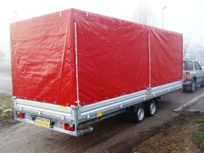 Geschlossener 6 m PKW Transportanhänger Autotransporter 3500 kg 100 km/h 6110 x 2130 x 2050 – 2