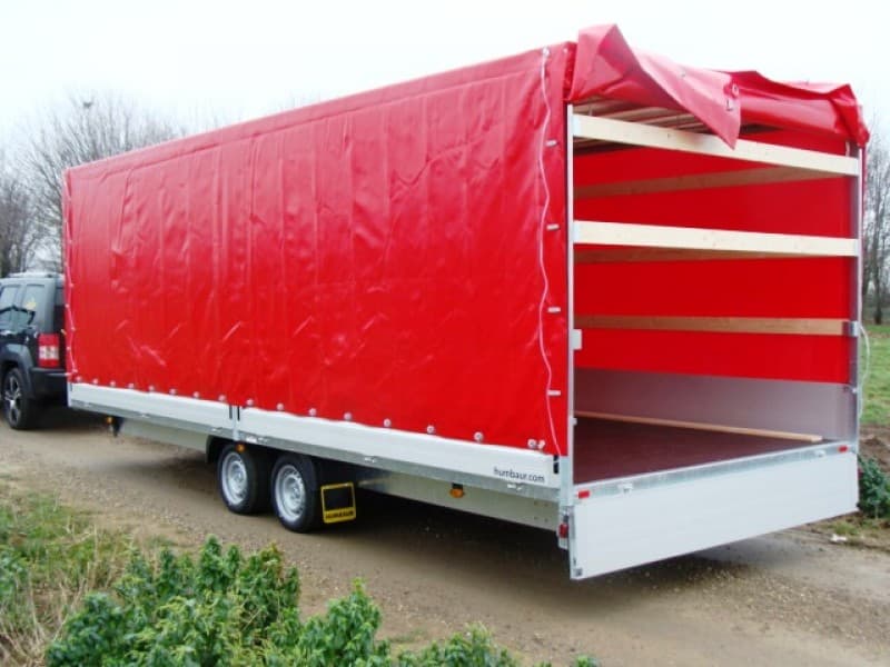 Geschlossener 6er bis 8er Motorradanhänger 3500 kg extra breit inkl. Auffahrschienen Wippen 100 km/h – 2