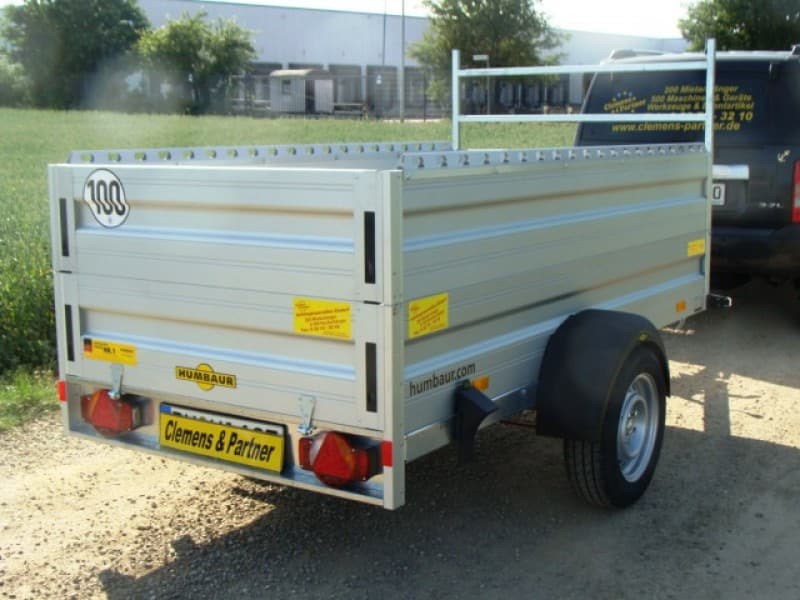 Müll + Gartenanhänger 1300 kg gebremst mit viel Ladevolumen 2510 x 1310 x 700 mm = 2,92 m³ – 2