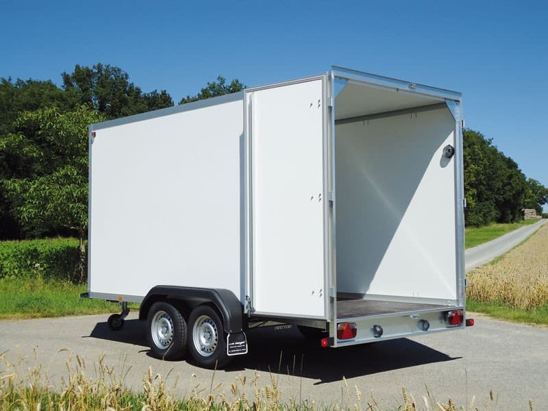 Dschingiskan 3500 kg Doppelachser 4010 x 1850 x 2050 Kofferanhänger abschließbar gebremst 100 km/h – 2
