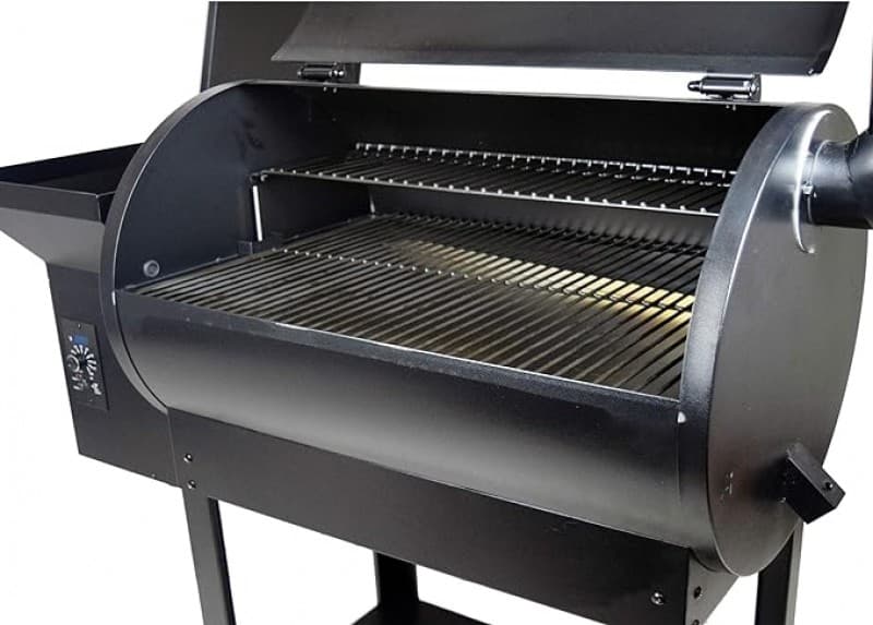 SMOKER Grill groß Grillrost 660 x 490 mm mit Deckel + Warmhalterost Pelletgrill BBQ – 3