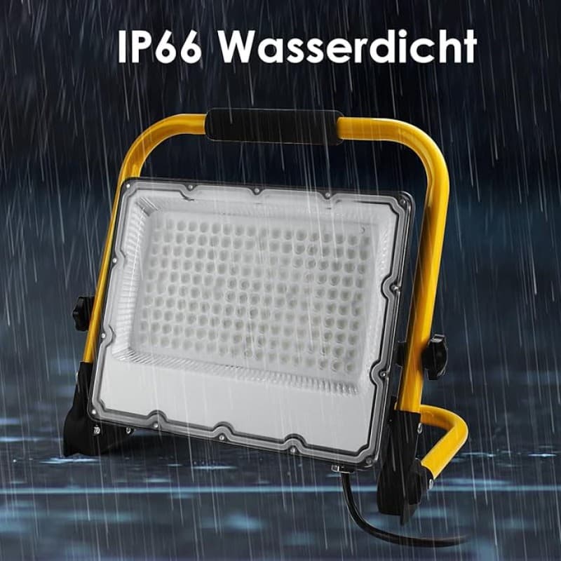 Arbeitsscheinwerfer 150 W LED Baustrahler 4 m Kabel IP66 wasserdichter Arbeitsscheinwerfer – 3