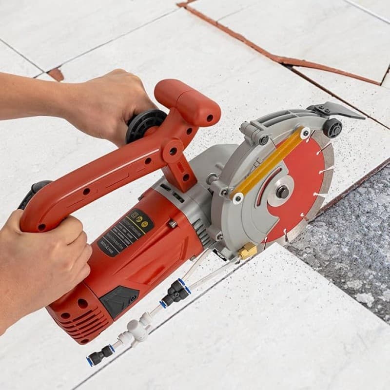 Betonsäge Steintrennmaschine Steinsäge Wandschneidemaschine Mauersäge Nassschneider elektrisch 4800W – 2