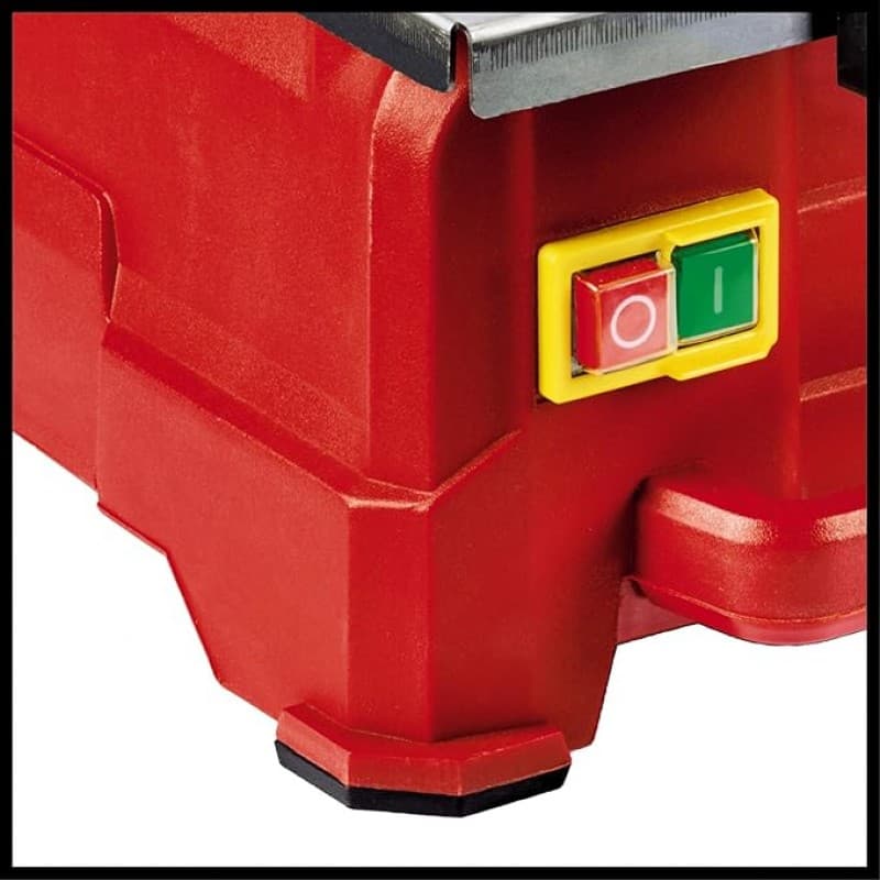 Fliesenschneidmaschine Fliesenschneider Wasserkühlung 800 W – 2.950 min-1 neigbarer Edelstahltisch – 3