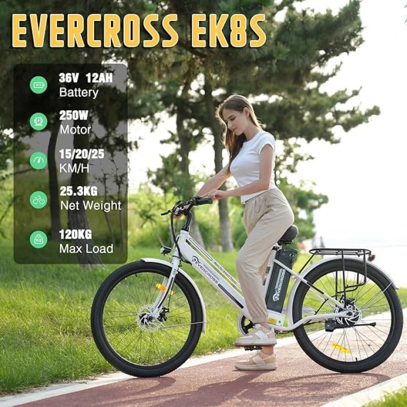Elektrofahrrad Damen Erwachsene 26 Zoll E-Bike – 2