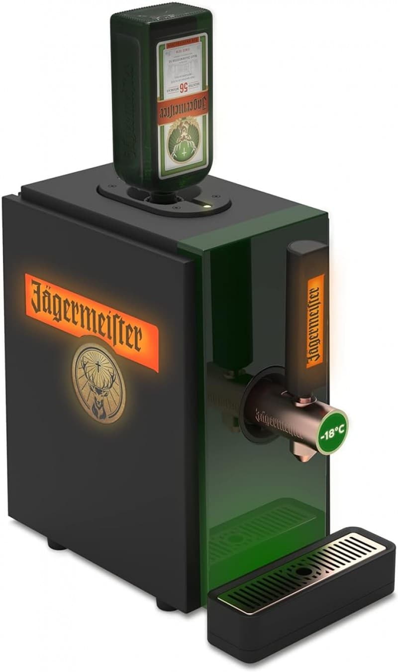 Jägermeister Kühlanlage Zapfanlage Shot Machine Kräuterlikör bei -18°C – meisterhaft servieren