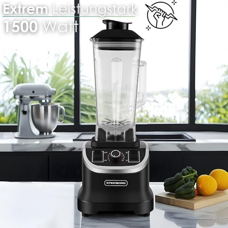 Mixer Hochleistungsmixer Profi Standmixer Universalmixer Multifunktionsmixer Profimixer Küchenmixer – 2