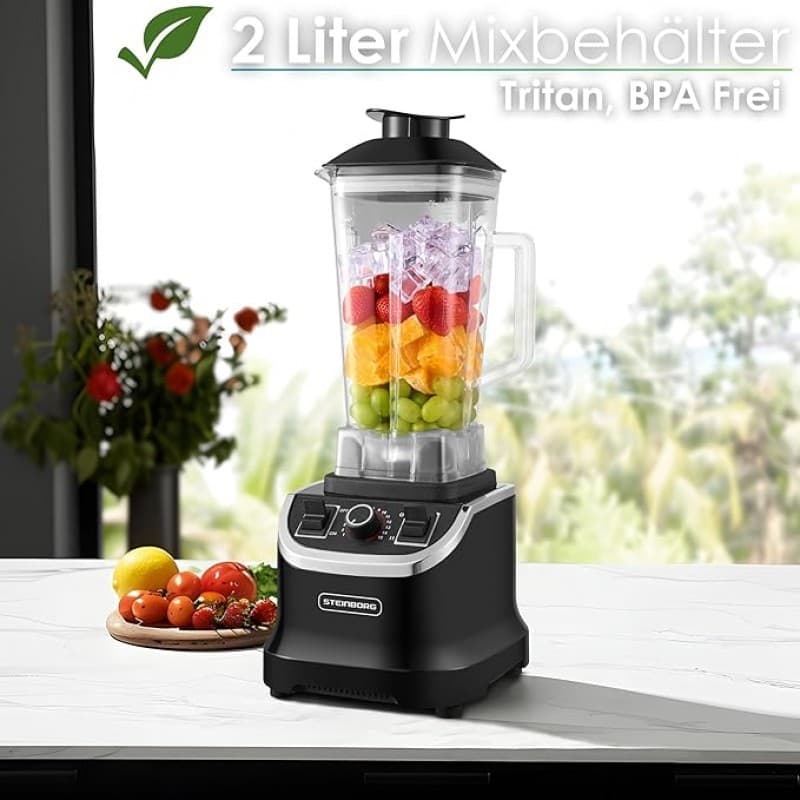 Mixer Hochleistungsmixer Profi Standmixer Universalmixer Multifunktionsmixer Profimixer Küchenmixer – 4