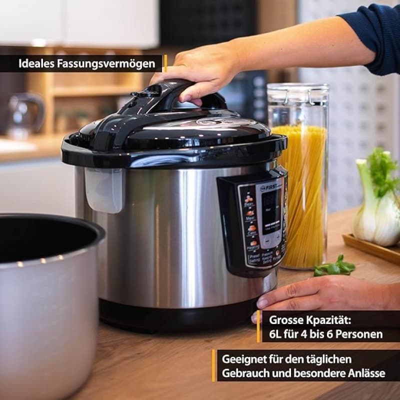 Schnellkochtopf Kocher Multikocher Reiskocher Warmhalter Kochtopf Multikocher Multivarka 8 Autoprogr – 4