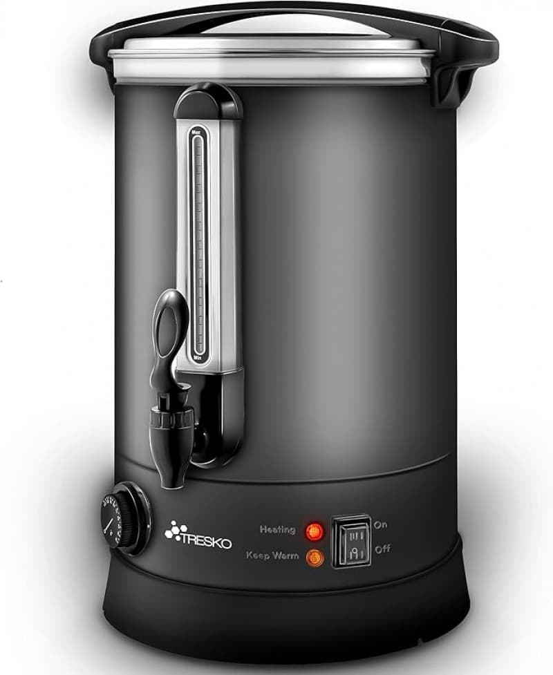 Punschkocher Glühweinkocher 30 L / 2500 W Edelstahl Glühweinkessel Glühweinautomat Heißgetränkeautom