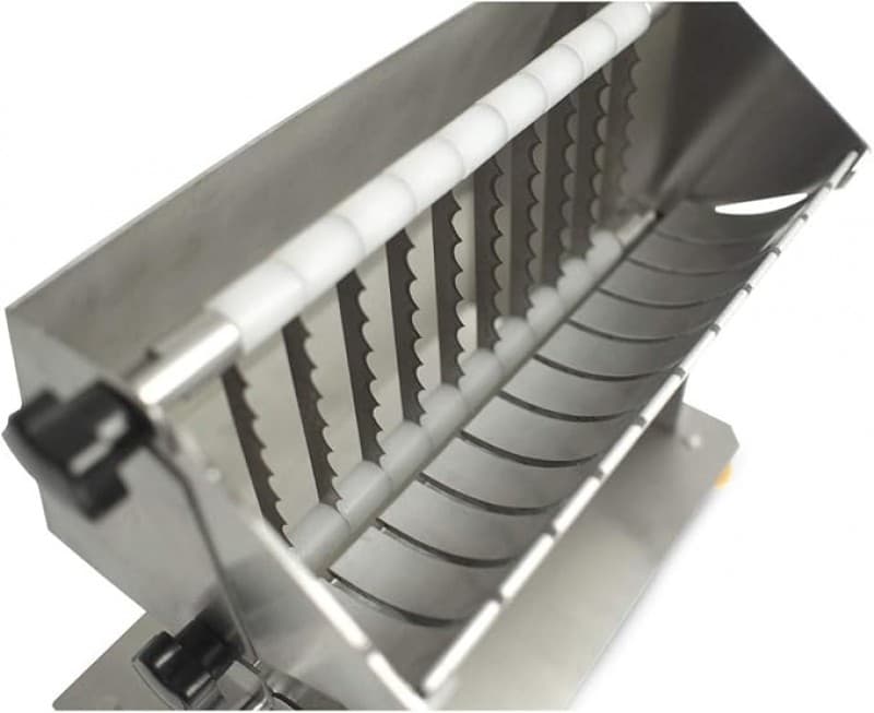 Currywurstschneider Fleischschneider manuell 10 Messer Wurstschneider Hand Currywurstschneider Silbe – 2
