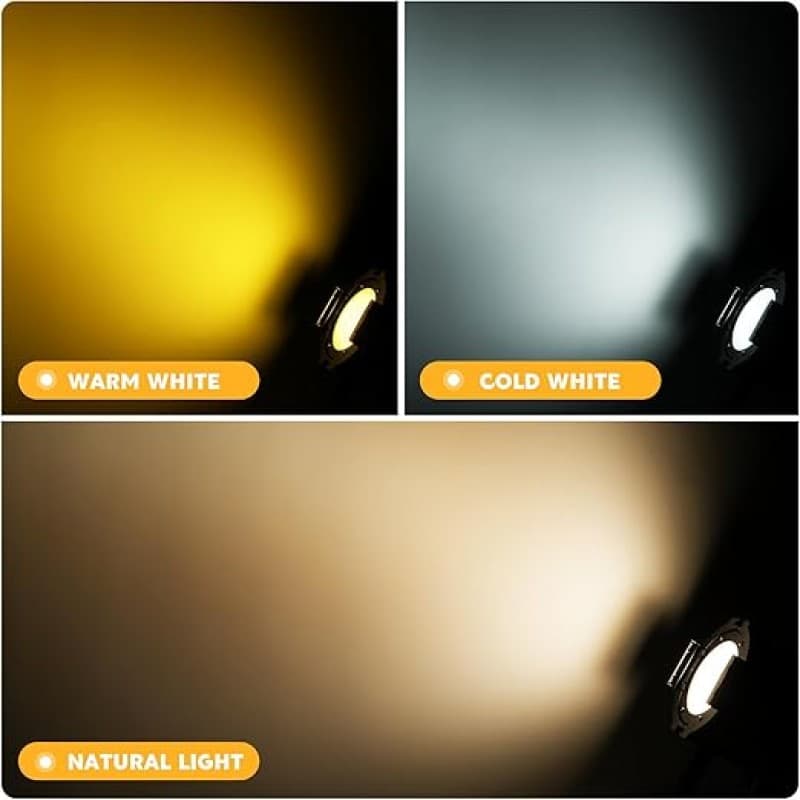 Punktbeleuchtung COB-Licht LED par Scheinwerfer Strahler mit DMX, 3 Helligkeit Professionelle Strobo – 3