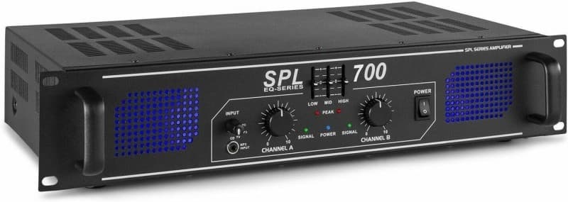 Musikanlage Mischpult DJ Lautsprecher Set Mobiles PA System Komplettset mit Verstärker Stativen und – 4
