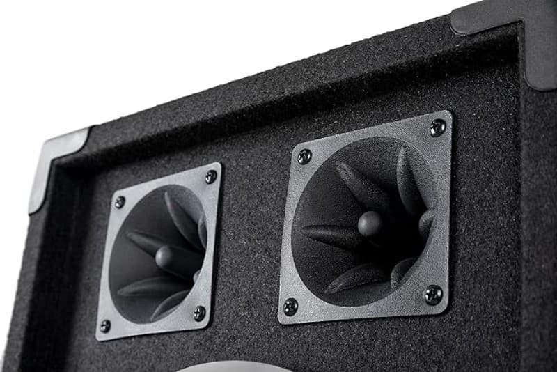Musikanlage PA-Set DJ-System Einsteigerset Anlage mit Partylautsprechern 2 x 400 W Lautsprecher Blue – 2