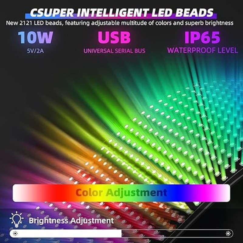Leuchtreklame LED Werbung LED Anzeigetafel LED Schild vollfarbiges programmierbares LED-Skript-Displ – 2