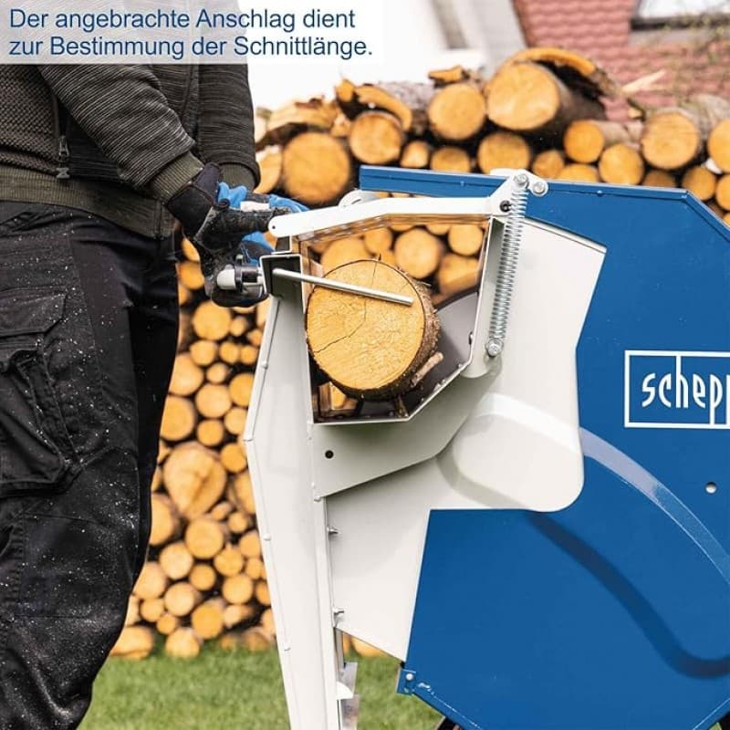 Wippkreissäge Brennholzsäge HS510 Wippsäge Kreissäge 230 V 3000 W Leistung Sägeblatt-Ø 505 mm Schnit – 2