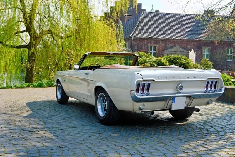 MUSTANG CABRIO V8 Oldtimer Bj. 1967 zum SELBERFAHREN. Perfektes Hochzeitsauto! – 2