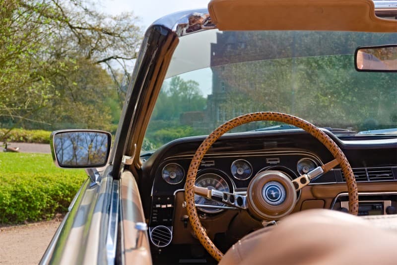 MUSTANG CABRIO V8 Oldtimer Bj. 1967 zum SELBERFAHREN. Perfektes Hochzeitsauto! – 4