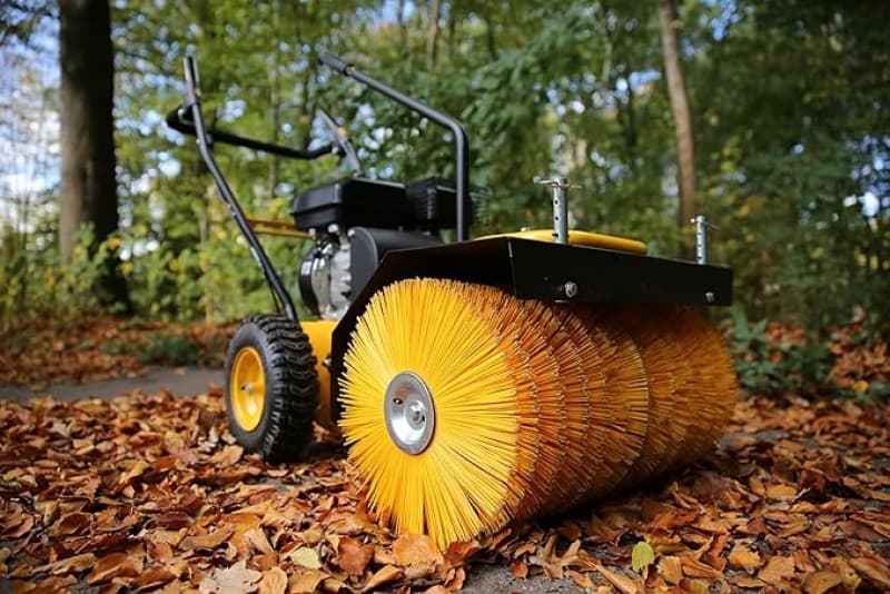 Kehrmaschine Benzin Motorbesen Bodenreinigungsgerät Schneefräse Schneebesen elektrisch Radantrieb 60 – 3