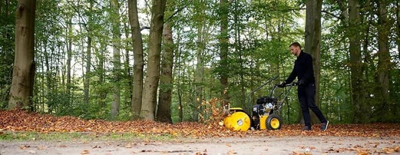 Kehrmaschine Benzin Motorbesen Bodenreinigungsgerät Schneefräse Schneebesen elektrisch Radantrieb 60 – 4